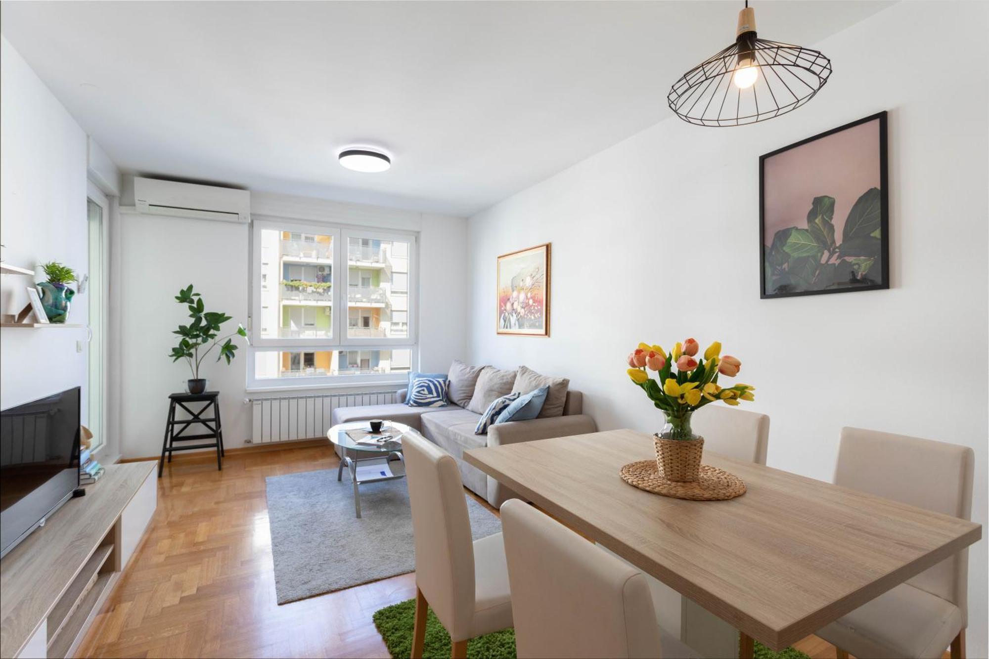 Sunny 1Bdr With Balcony & Parking Apartamento Zagreb Exterior foto