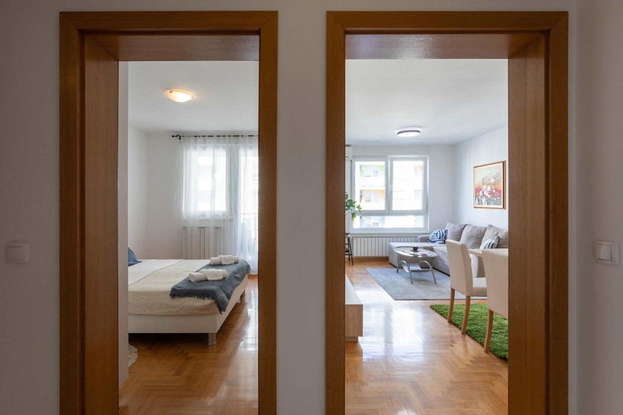Sunny 1Bdr With Balcony & Parking Apartamento Zagreb Exterior foto