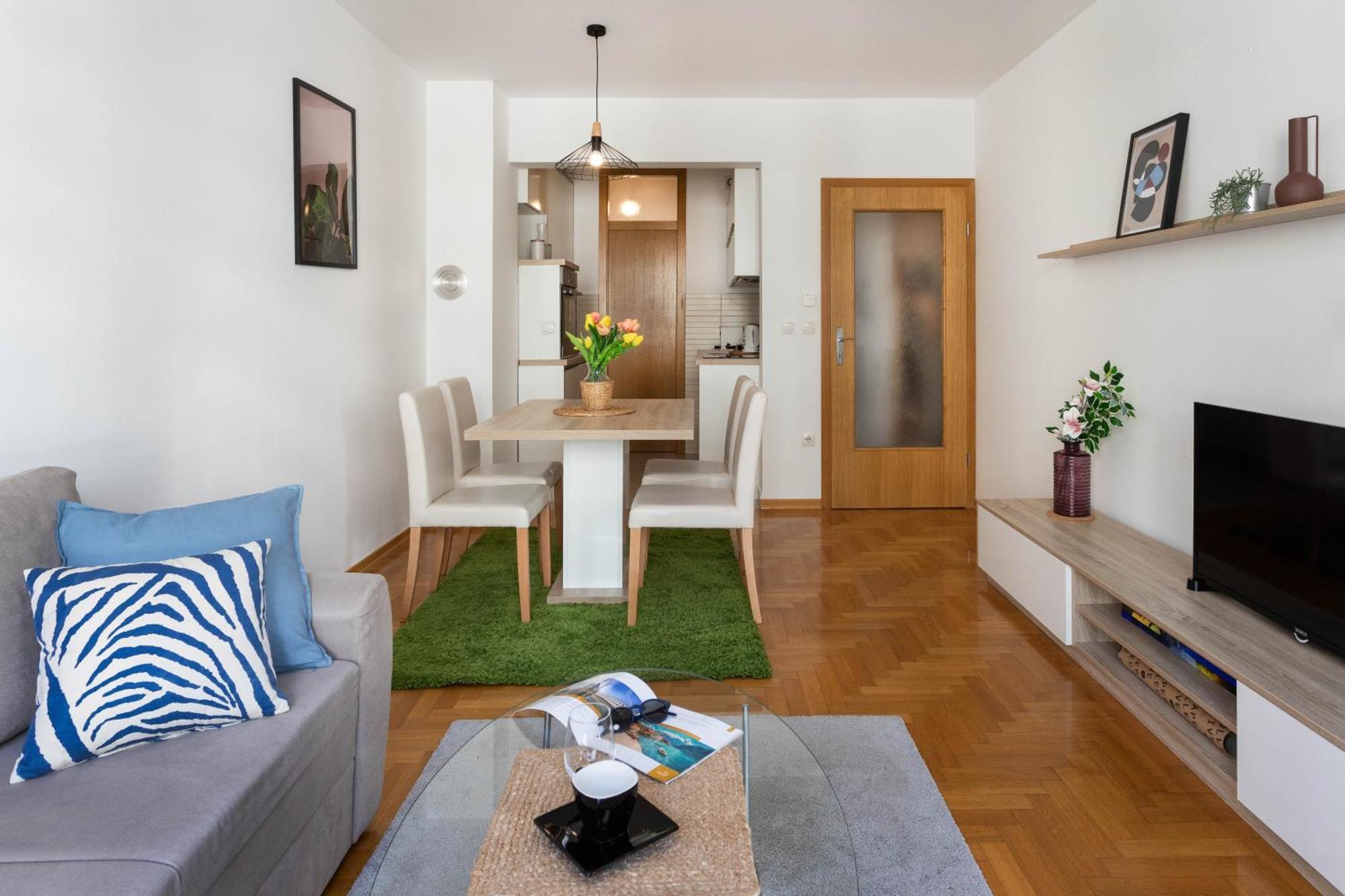 Sunny 1Bdr With Balcony & Parking Apartamento Zagreb Exterior foto