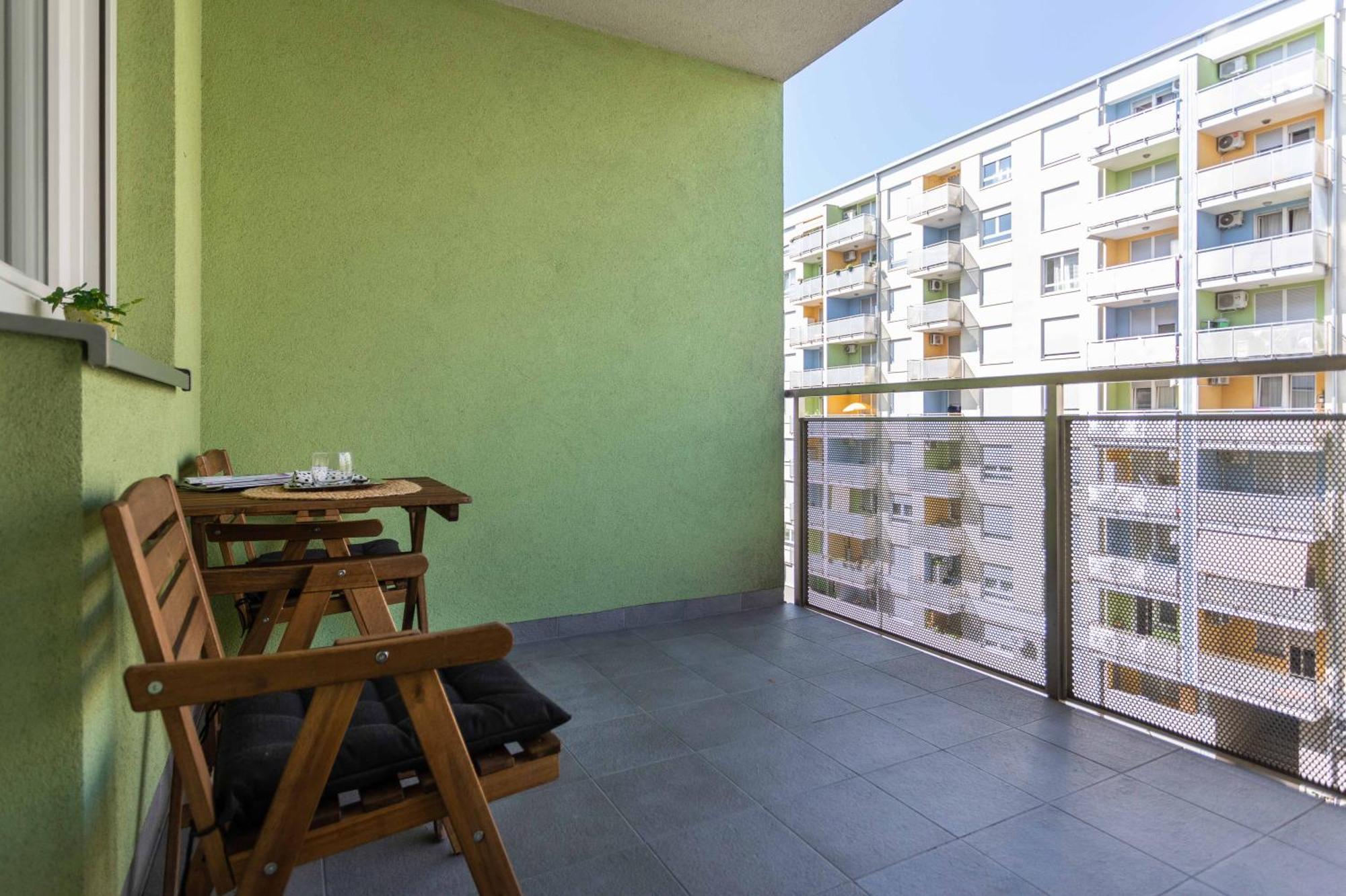 Sunny 1Bdr With Balcony & Parking Apartamento Zagreb Exterior foto