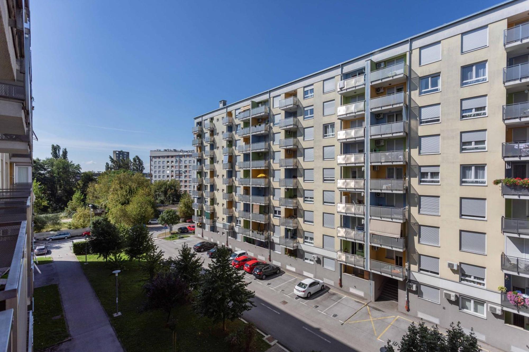 Sunny 1Bdr With Balcony & Parking Apartamento Zagreb Exterior foto